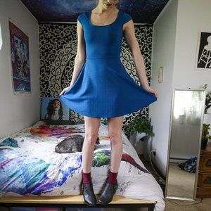 Charlotte Russe | Blue Dress Back Cut-Outs